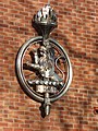 Lucas' Lion, Wheel, and Flambear emblem - Wheeler Street, Newtown (38719521095).jpg