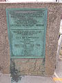 Lucchesi Memorial Bridge dedication plaque, located at the intersection of Canal Street and Union Street in Lawrence, Massachusetts . It reads, in part: DEDICATED TO THE MEMORY OF MARIO LUCCHESI PVT. CO. M. 23 RD INF., 2ND DIV. A. E. F. WHO WAS KILLED IN ACTION JUNE 6, 1918 AT BOURECHES, FRANCE