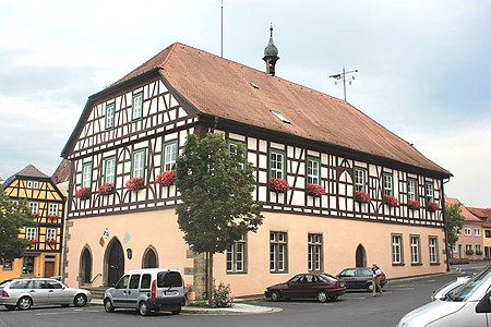 Münnerstadt, the town hall