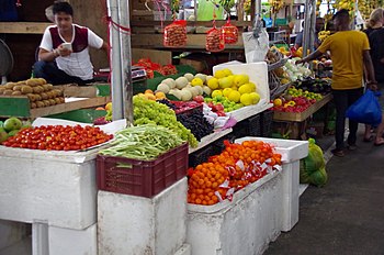 ตลาดผักและผลไม้
