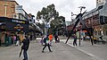 Main Street, one of two pedestrian malls located in the Box Hill CBD