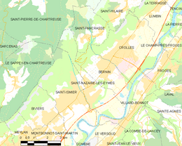 Saint-Nazaire-les-Eymes - Localizazion