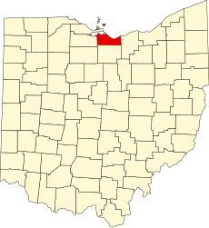 Contea di Erie – Mappa