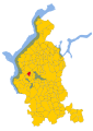 Collocatio finium municipii in Provincia Varisiensi.