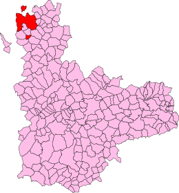 Mayorga - Localizazion