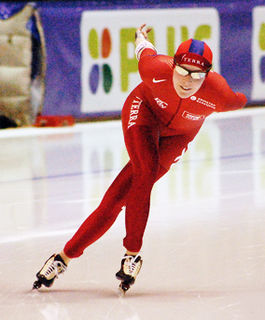 Maren Haugli Norwegian speed skater