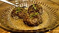 Meatballs in coconut lemon sauce