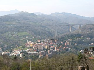 Mele Comune in Liguria, Italy