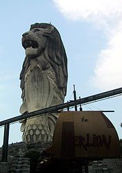 Merlion on Sentosa (Singapore)