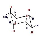 Metilcicloesano col metile in equatoriale