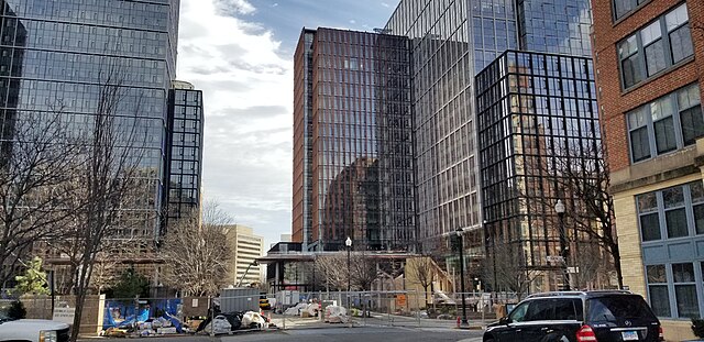 The Metropolitan Park office complex during construction in February 2023