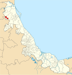 Mexico Veracruz Platon Sanchez location map.svg