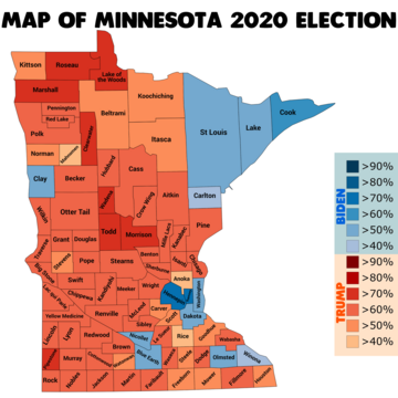 Élection présidentielle américaine de 2020 au Minnesota