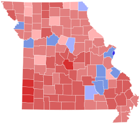 Missouri Auditor Election Results by County, 2010.svg