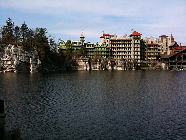 Mohonk Mountain House in the fall