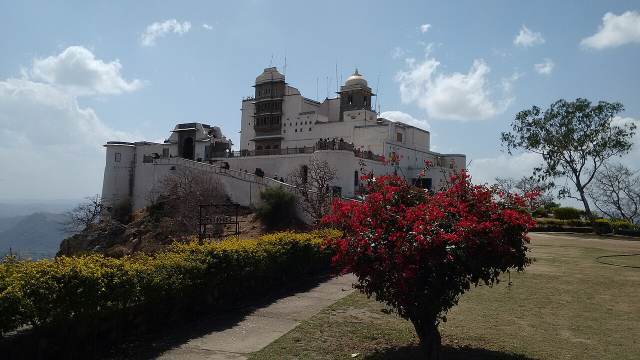 Sajjangrah Palace side view