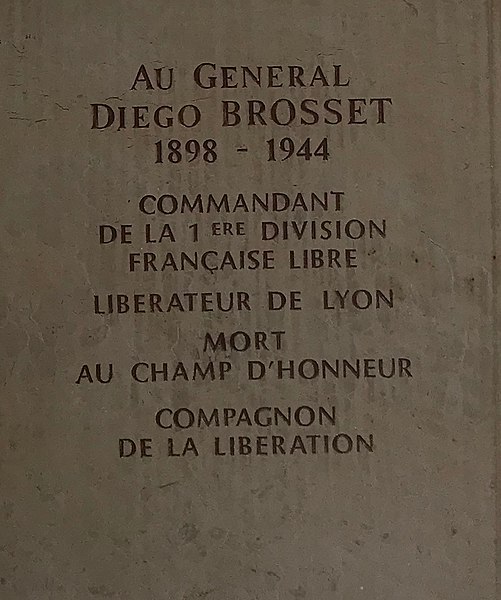 File:Monument à Diego Brosset à Lyon - plaque.JPG