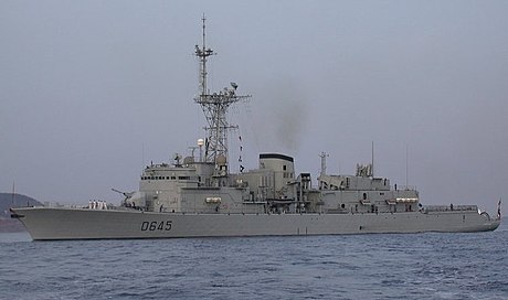 French frigate La Motte-Picquet