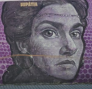 Mural feminista de Gandia - Hipàtia.jpg