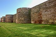 Lugo's Roman walls, Galicia, Spain, a UNESCO World Heritage Site