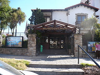 A refurnished chalet, until 2012 home to the Museo del Mar (Museum of the Sea)