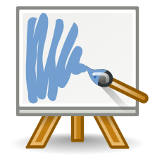 A Mypaint-icon.svg kép leírása.