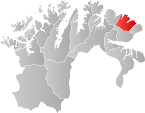 Poziția localității Comuna Båtsfjord