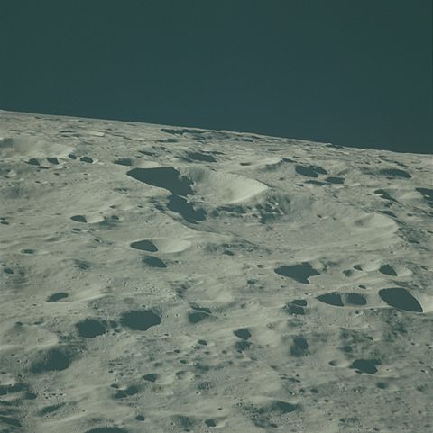 Oblique Apollo 16 image, facing north Nagaoka crater AS16-120-19203.jpg