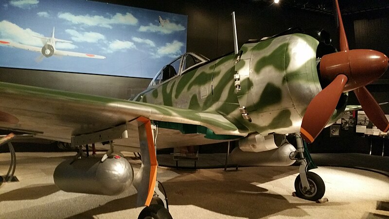 File:Nakajima Ki-43 at the Museum of Flight, Seattle front.jpg