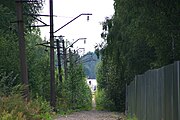 English: Nakhabino - Pavlovskaya sloboda railway line