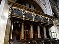 Detail in the chancel of the Church of Holy Trinity, Chelsea, built 1888-90. [89]