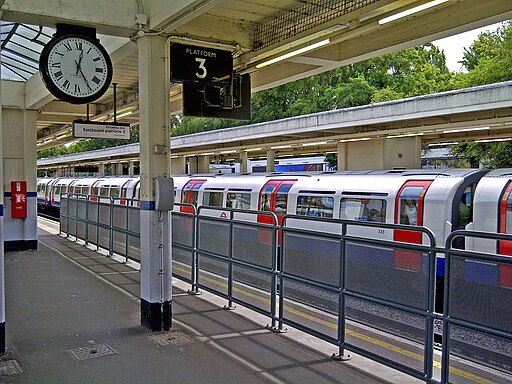Northfields tube station-london