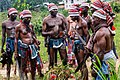 Ohafia war dancers invoking ancestral spirits