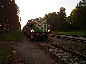 Ostrow Mazowiecka tourist train.JPG