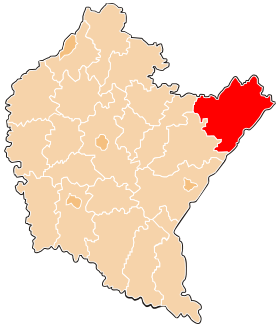 Localisation de Powiat de Lubaczów