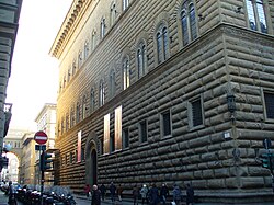 Palazzo Strozzi, seat of the institute in Florence Palazzo Strozzi 03.JPG