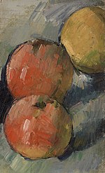 Paul Cézanne - Três Maçãs - BF57 - Barnes Foundation.jpg