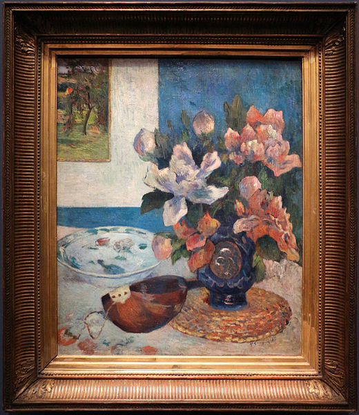 File:Paul gauguin, natura morta con mandolino, 1885, 01.JPG