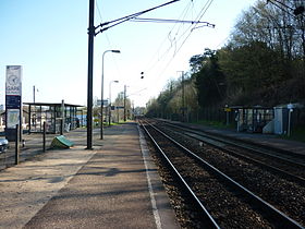 A Gare de Pavilly-Station cikk illusztráló képe