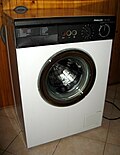 A washing machine is a major appliance