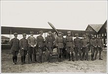 Pilots Italian 91st Fighter Squadron World War I.jpg