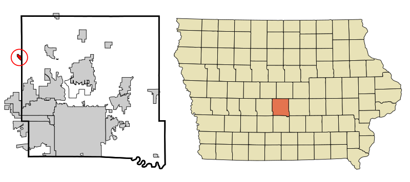 File:Polk County Iowa Incorporated and Unincorporated areas Granger Highlighted.svg