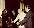 Jill and Joe Biden meet with Pope John Paul II at the Vatican in April 1980