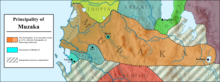 Principality of Muzaka around 1372. Principality of Muzaka, 1372.png