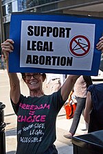 Thumbnail for File:Pro Choice Demonstrators Downtown Chicago 7-9-18 2498 (43266044382).jpg