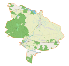 Mapa lokalizacyjna gminy Przyrów