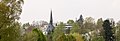 * Nomination Choir and ridge turret of Pfarrkirche St. Nikolaus von Tolentino seen from Sülz River. --Cccefalon 14:56, 15 April 2014 (UTC) * Promotion OK. --JLPC 13:42, 16 April 2014 (UTC)