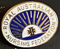 Membership badge of the Royal Australian Nursing Federation