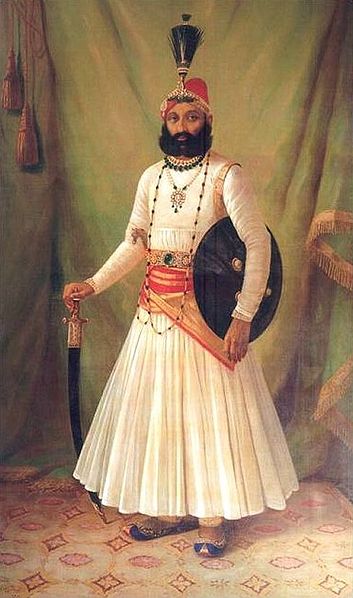 File:Raja Ravi Varma, Maharaja Fateh Singh.jpg