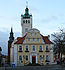 Rathaus von Verden am Abend